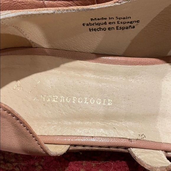 Anthropologie Pink Flats - Picture 2 of 5